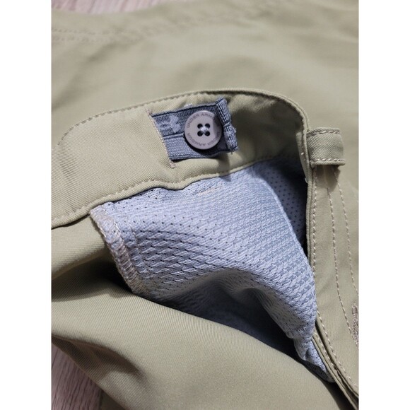 Youth Under Armour Golf Dress short cargo Khaki tan color size YXL - Picture 4 of 5